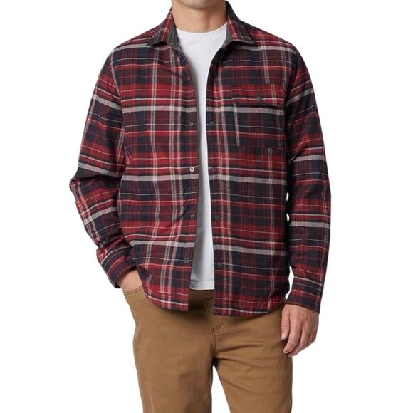 Unionbay Other - UnionBay UB Tech Reversible Performance Flannel Shacket Lined Men's Size Small